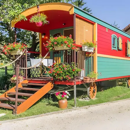 Campsite Roulotte De Boheme - Praline